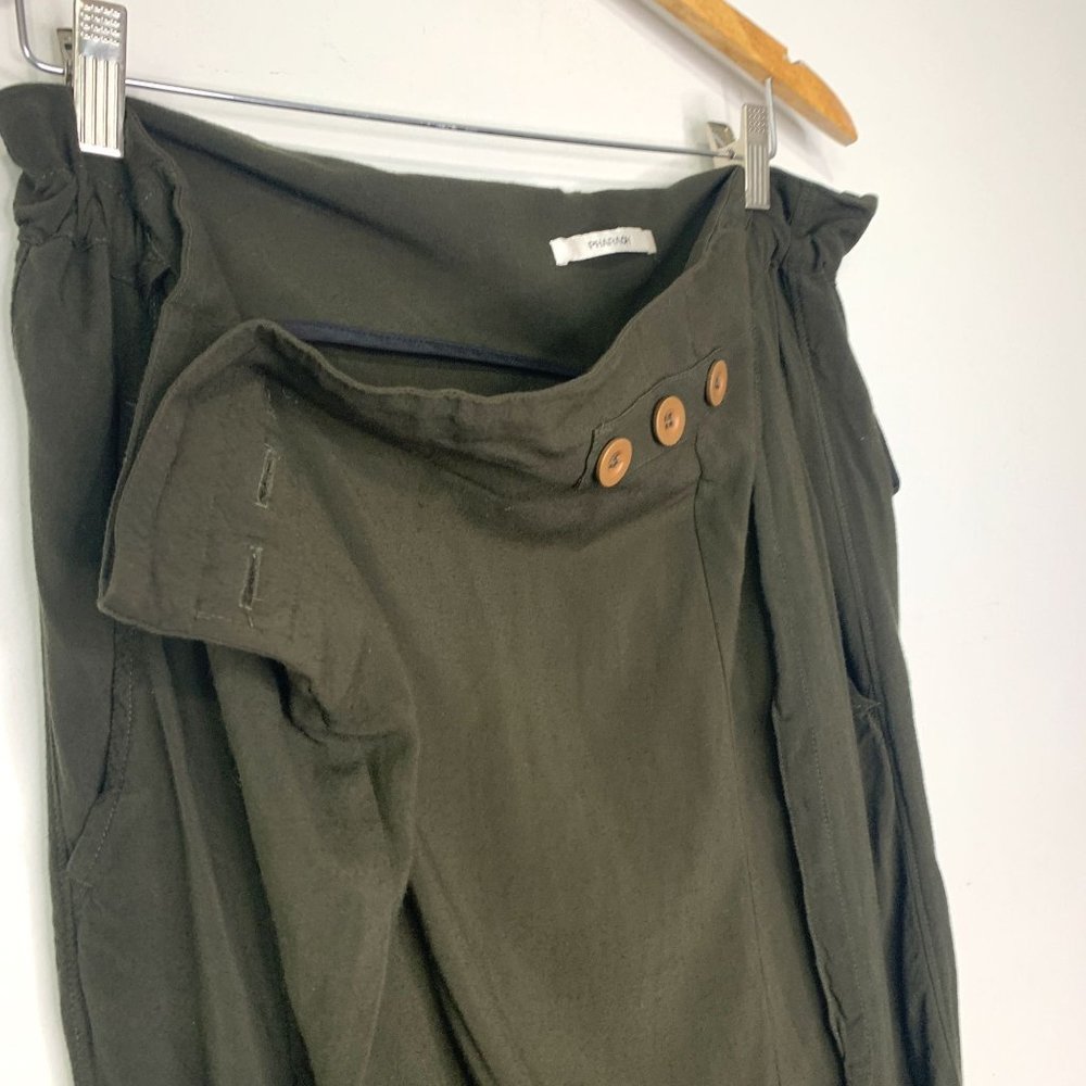 PHARAOH COLLECTION Military Green Thai Pant Sz 1 - Picture 6 of 11